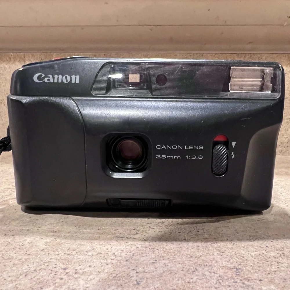 Vintage Canon Snappy K Point and Shoot 35mm Film Compact Camera - Tested